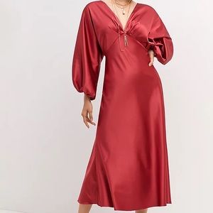 Sachin & Babi Satin Midi Dress size 2